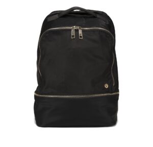 lululemon athletica lululemon city adventurer backpack (black/gold), medium