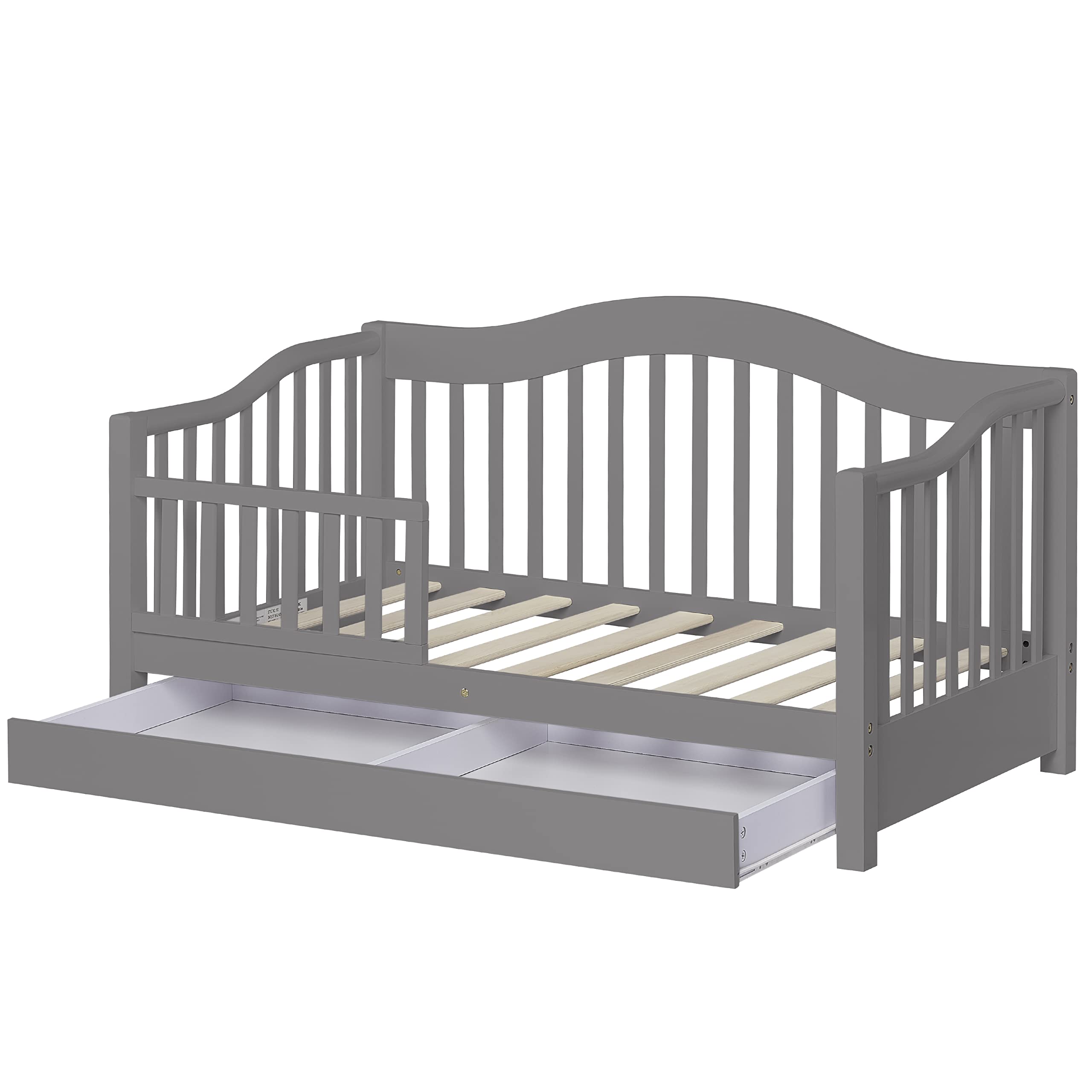 Dream On Me Toddler Day Bed, Steel Grey