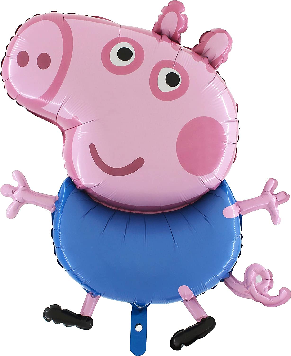 Grabo® 37 Inch George - Peppa Characters - Foil Balloon - Kids Party Balloons