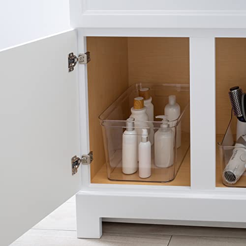 Simplify Large, Super Clear Lidded Storage Bin