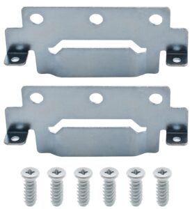 spare hardware parts replacement for ikea bed frame part 139301 (mounting plate) and 110789 (screws)