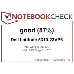 Dell Latitude 5000 5310 2-in-1 (2020) | 13.1" FHD Touch | Core i5-128GB SSD - 8GB RAM | 4 Cores @ 4.2 GHz - 10th Gen CPU Win 10 Pro