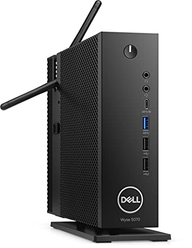 Dell Wyse 5070 Desktop - Intel Pentium - Pentium Silver-J5005 - Quad Core 2.8Ghz - 4GB RAM - Wyse This Silver (Renewed)