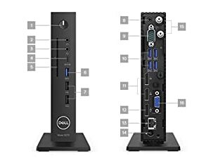 Dell Wyse 5070 Desktop - Intel Pentium - Pentium Silver-J5005 - Quad Core 2.8Ghz - 4GB RAM - Wyse This Silver (Renewed)