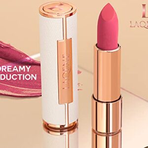 LAQENE Luxury Line: Kissproof Rouge Lipstick - Show-Stopping: Looks Gorgeous on You - Silky Comfortable & Smooth - Richly Pigmented, Unique Color, Hydrating - Creamy Texture