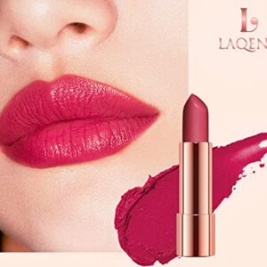 LAQENE Luxury Line: Kissproof Rouge Lipstick - Show-Stopping: Looks Gorgeous on You - Silky Comfortable & Smooth - Richly Pigmented, Unique Color, Hydrating - Creamy Texture
