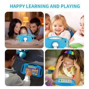 Azeyou Tablet 7 inch Android 11 Tablet for 2GB RAM & 32GB, Toddler Educational APPs & Games, Parental Control, K10 Tablet Blue