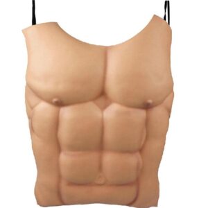 froiny halloween men fake muscle dress eva foam belly chest skin funny colthes decoration for masquerade party