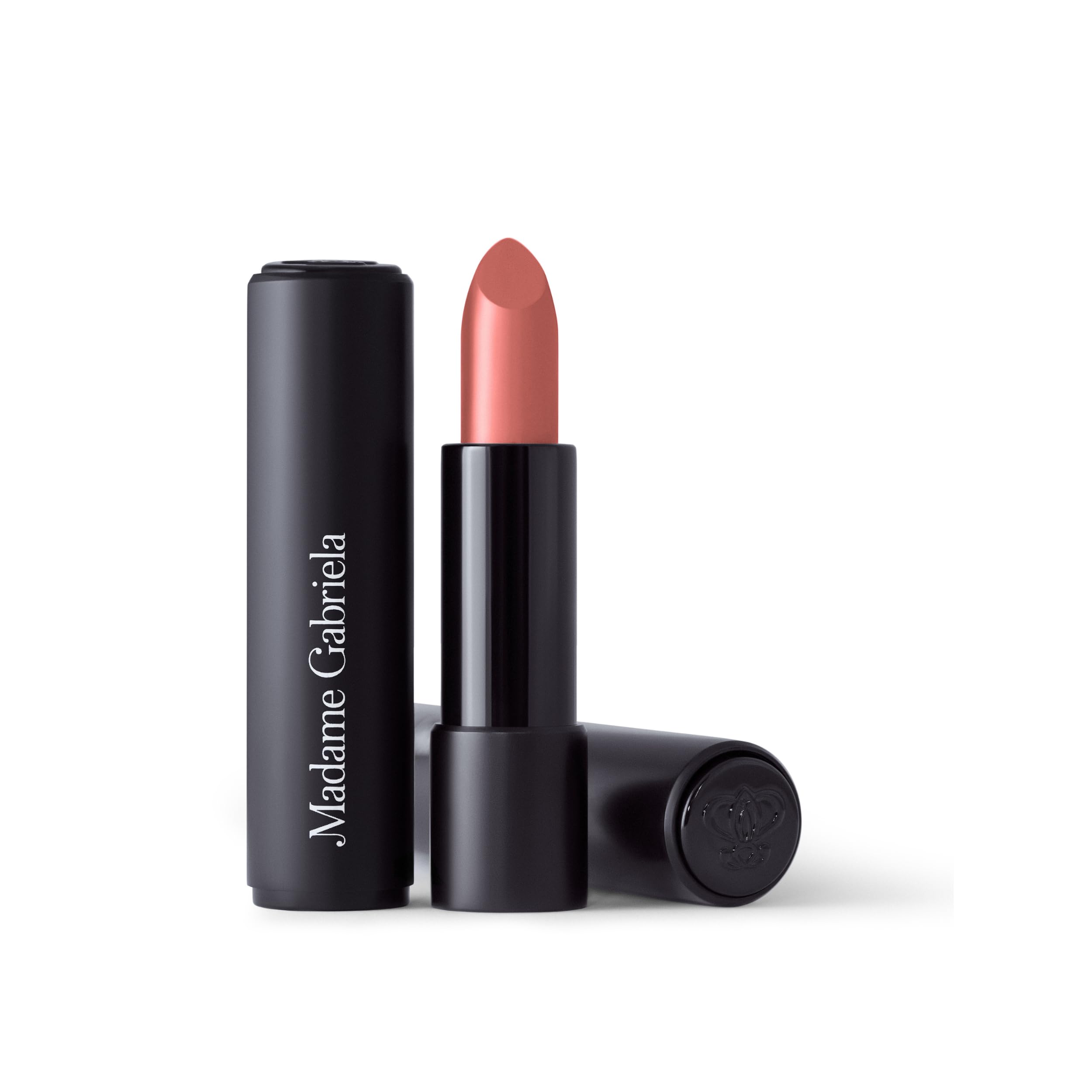 MADAME GABRIELA Nude Lipstick for all Skintones | Clean Moisturizing Natural Lipstick | Cruelty Free & Paraben Free | Made with Manuka Honey | Sydney at 8AM