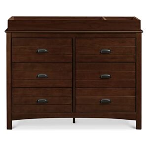 Carter's by DaVinci Nolan 6-Drawer Double Dresser in Espresso