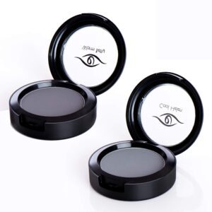 Eye Embrace Light and Medium Gray Eyebrow Powders 4-Pack Bundle – Eyebrow Powders, Hair Powders, Root Cover-Up Bundle: