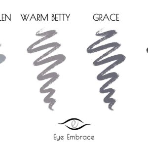 Eye Embrace Light and Medium Gray Eyebrow Powders 4-Pack Bundle – Eyebrow Powders, Hair Powders, Root Cover-Up Bundle: