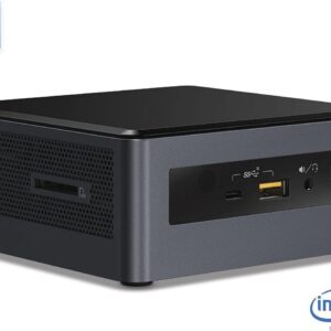 Intel NUC 8 Mainstream Kit NUC8I7INHPA Mini Business & Home & Gaming PC Desktop (Quad-Core i7-8565U, 8GB LPDDR3 RAM, 256GB SSD, AMD Radeon 540X Graphics) Type-C, Wi-Fi, IST Cable, Win 10/11 Pro