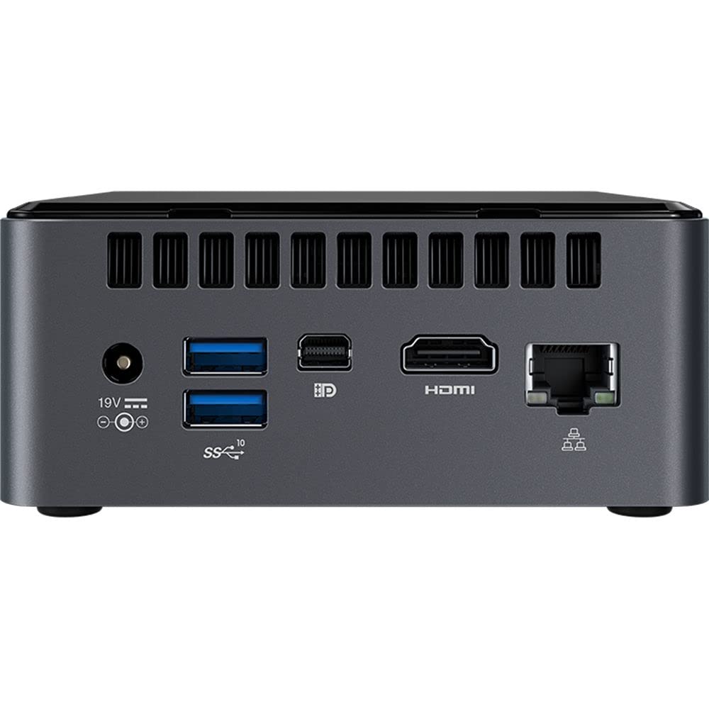 Intel NUC 8 Mainstream Kit NUC8I7INHPA Mini Business & Home & Gaming PC Desktop (Quad-Core i7-8565U, 8GB LPDDR3 RAM, 256GB SSD, AMD Radeon 540X Graphics) Type-C, Wi-Fi, IST Cable, Win 10/11 Pro