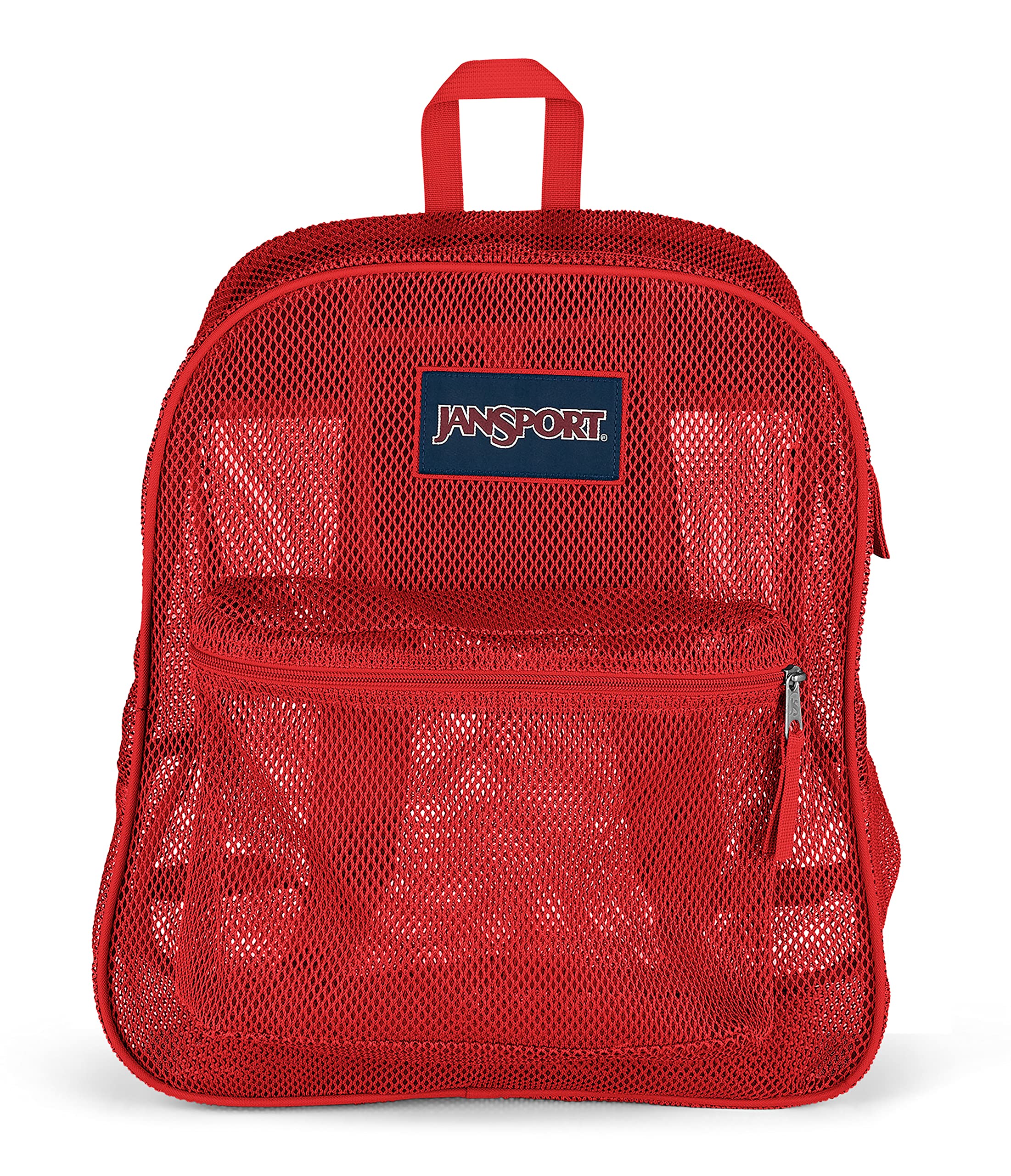 JanSport Mesh Pack - See Through Backpack, Red Tape — 🛍️ The Retail Market