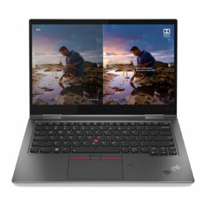 Basrdis Latest_Lenovo_ThinkPad X1 Yoga Gen 5 Convertible 2-in-1 Laptop, 14.0" FHD Touch Anti-Reflective Display, Intel Core i7-10510U Processor, 16GB RAM, 512GB SSD, Windows 10 Pro, Touch ID, Wi-Fi