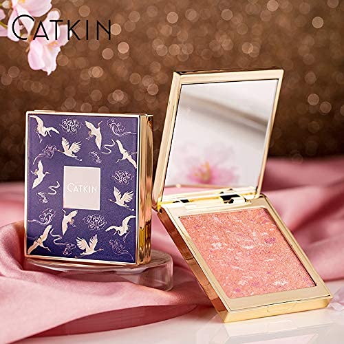 Catkin 3Pcs Makeup Set Includes BB Cream Air Cushion Foundation C02, Matte Lipstick CO157 and Cheek Blush C02