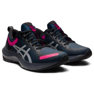 ASICS Women's Gel-Pulse 13 All Winter Long Running Shoes, 7.5, French Blue/Pink Rave