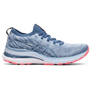 ASICS Women's Gel-Kayano 28 Mesh Knit Running Shoes, 9.5, Mist/Soft Sky