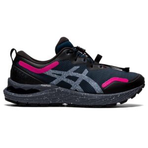 ASICS Women's Gel-Cumulus 23 All Winter Long Running Shoes, 11, French Blue/Pink Rave