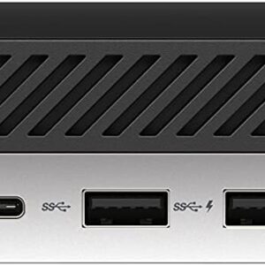 HP EliteDesk 800G3 Micro Desktop Computer PC, Intel Quad Core i5, 16GB RAM, 1 TB SSD, Windows 10 Pro, New Periphio Webcam, Periphio Wireless Keyboard & Mouse, WiFi (Renewed)