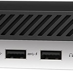 HP EliteDesk 800G3 Micro Desktop Computer PC, Intel Quad Core i5, 16GB RAM, 1 TB SSD, Windows 10 Pro, New Periphio Webcam, Periphio Wireless Keyboard & Mouse, WiFi (Renewed)