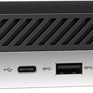 HP EliteDesk 800G3 Micro Desktop Computer PC, Intel Quad Core i5, 16GB RAM, 1 TB SSD, Windows 10 Pro, New Periphio Webcam, Periphio Wireless Keyboard & Mouse, WiFi (Renewed)