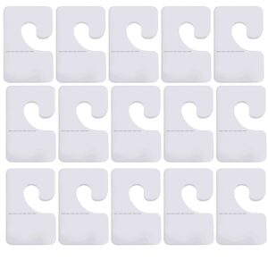 zsxdc 300 pieces clear self adhesive hang tabs hooks j-hook folding tab with hook plastic display handg tabs for store retail display