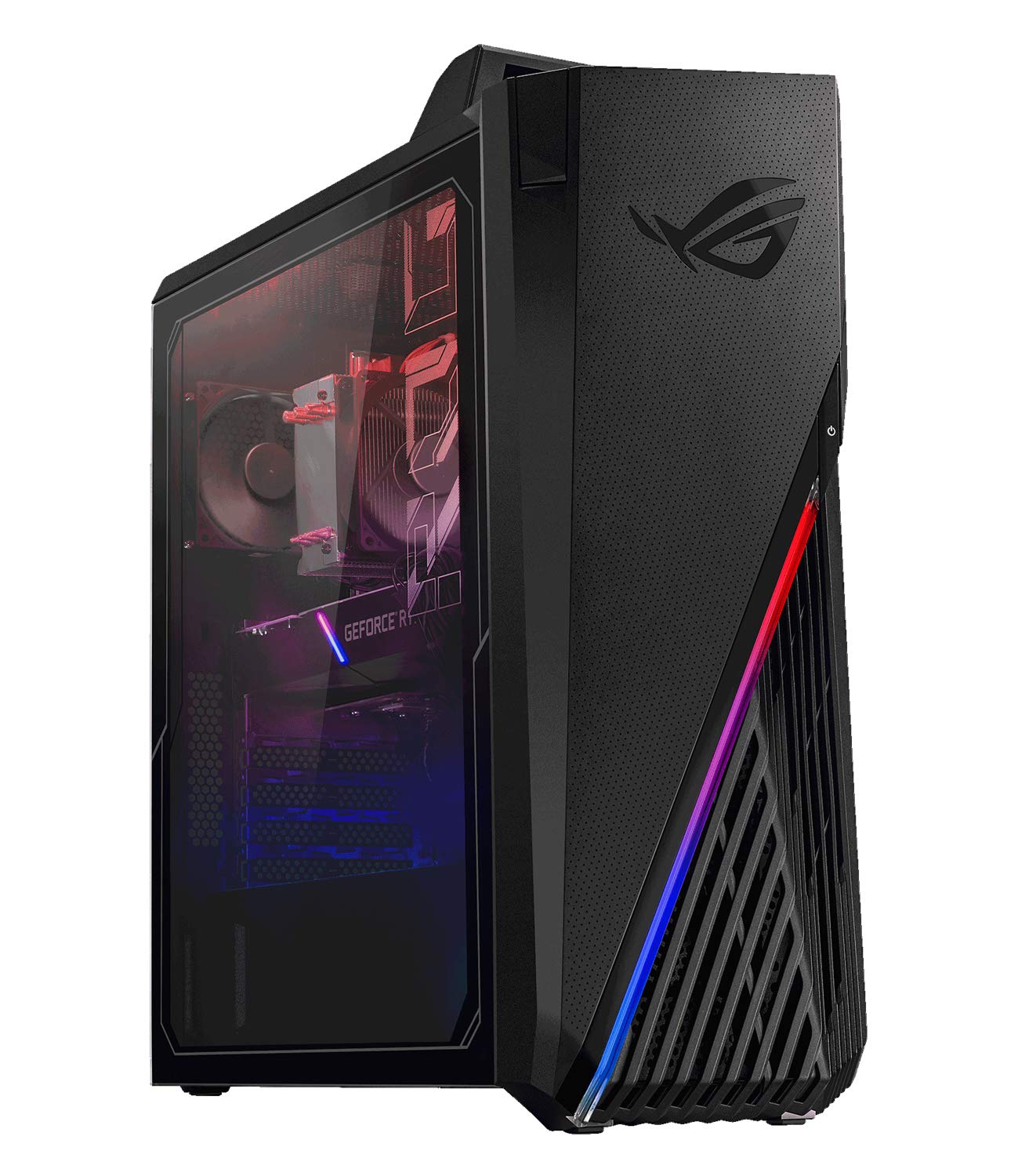 ASUS ROG Gaming & Entertainment Desktop PC Black (Intel i7-11700F 8-Core, 64GB RAM, 1TB SATA SSD, RTX 3070, WiFi, Bluetooth, 4xUSB 3.0, 3xHDMI, 4 Display Port (DP), Win 10 Home) (Renewed)