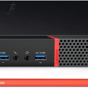 Lenovo ThinkCentre M900 Tiny Desktop, Intel Core i5-6500T, 8GB RAM, 256GB SSD, Intel HD 530 Graphics, Windows 10 Pro (Renewed)