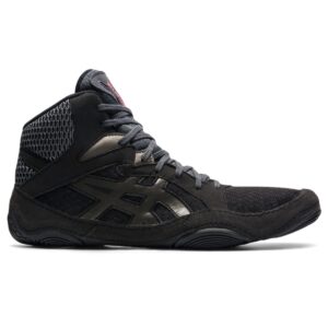 ASICS Men's Snapdown 3 Wrestling Shoes, 11, Black/Gunmetal