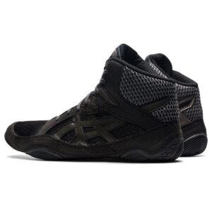 ASICS Men's Snapdown 3 Wrestling Shoes, 11, Black/Gunmetal