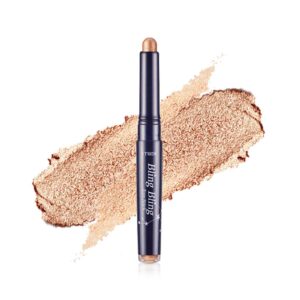 etude bling bling eye stick (#8 ivory babystar) 21ad | long-lasting eye shadow stick with blinding glow and soft creamy texture for shining eyes