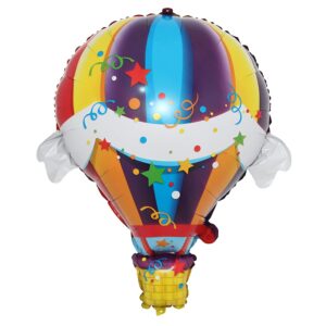 hot air balloon aluminum foil balloon children's toy activity scene aluminum film helium balloon birthday baby shower party suppliers decoration (hot air balloon)