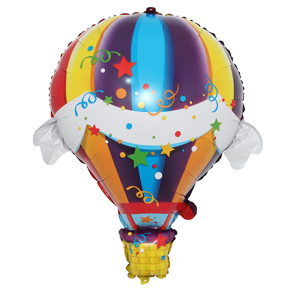 Hot Air Balloon Aluminum Foil Balloon Children's Toy Activity Scene Aluminum Film Helium Balloon birthday baby shower party suppliers decoration (Hot air balloon)