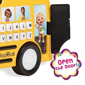 Spark Create Imagine Cocomelon Unisex Bus with Storage Space | 36 Interactive Buttons Alphabet, Numbers 1-9, 5 CoComelon Nursery Rhymes (18-36 Months)