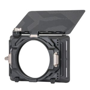 tilta mirage matte box | 4” x 5.6” and new 95mm circular filters | (67/72/77/82mm) adapter rings | lightweight | cartridge filter design | prevents vignetting | (matte box)