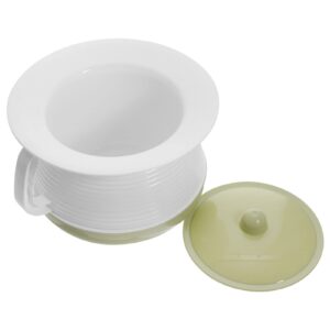 Hemobllo Travel Urinal- Portable Toilets Plastic Spittoon Urinal Pee Bucket, Spittoon Urine Bottle Emergency Toilet Pot Chamber Pot with Lid for Children Elderly Pregnant Women