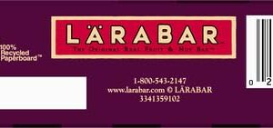 Larabar Double Chocolate Truffle, Gluten Free Vegan Fruit & Nut Bars, 8 ct