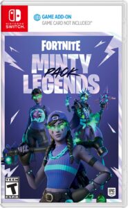 fortnite minty legends pack(code in box)