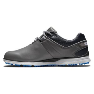 FootJoy Women's Pro|SL Golf Shoe, Grey/Charcoal/Reef Blue, 8