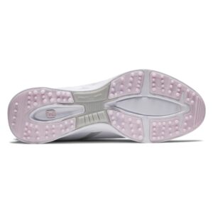 FootJoy Women's FJ Fuel Boa Golf Shoe, White/White/Pink, 7