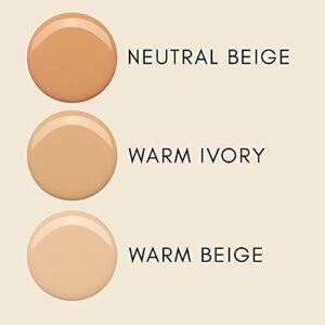 Ellen Tracy Advanced Hydrating Foundation- Lightweight Makeup Suitable for all Skin Types, Long Lasting, Flawless Finish Foundation, 1.06 fl oz (Natural Beige)