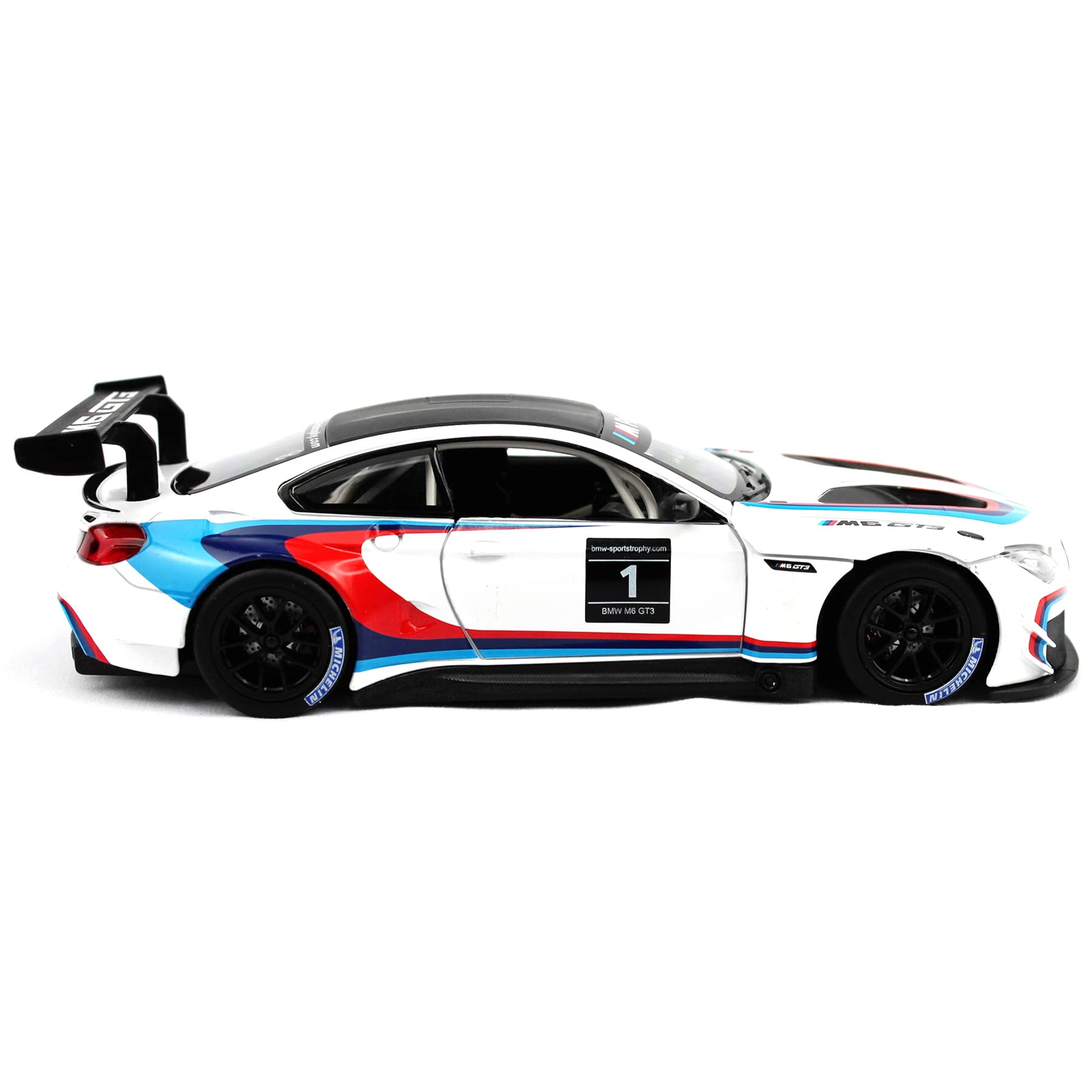 Motor city classics 1:24 2018 BMW M6 GT3 - White - Optimum Diecast