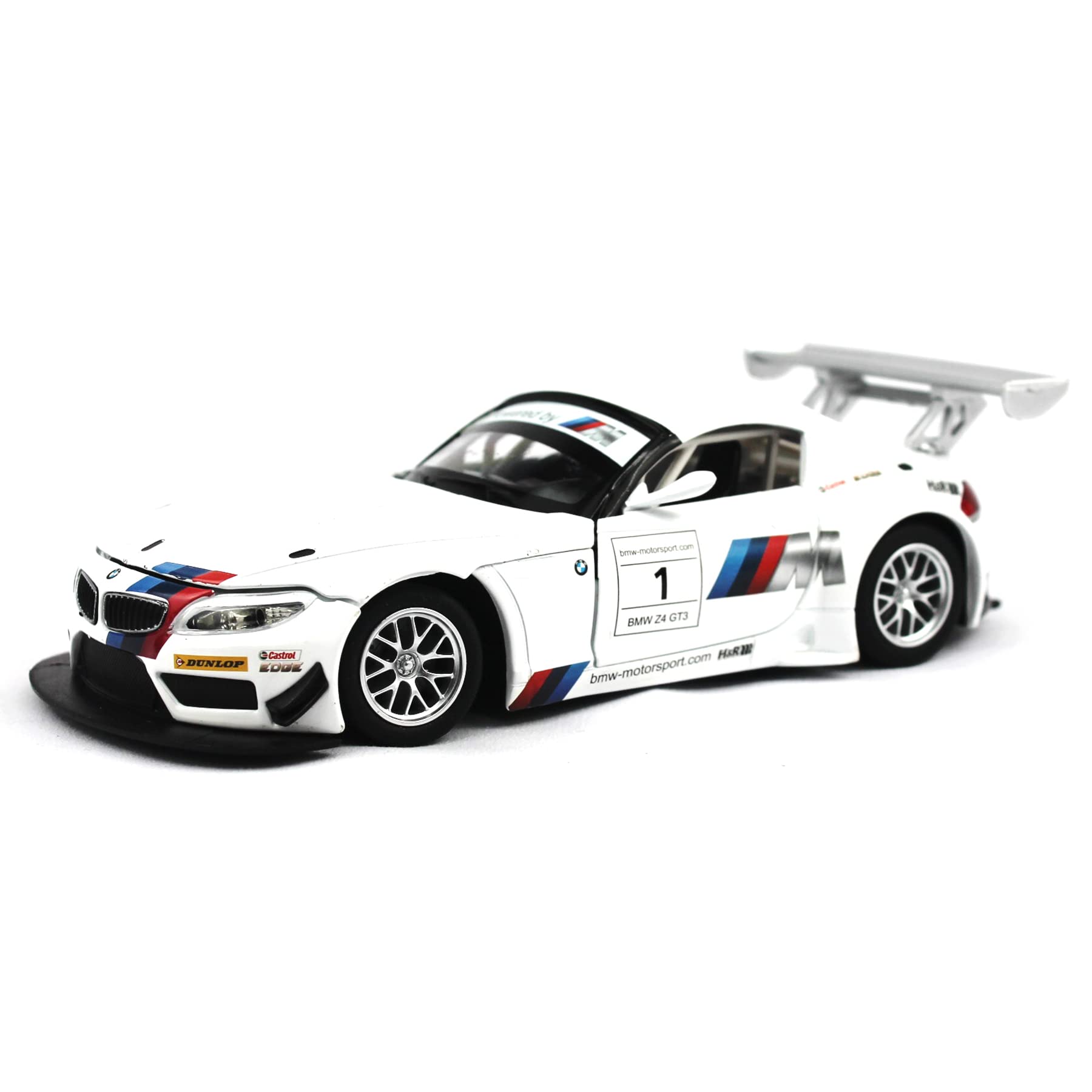 Motor city classics 1:24 2013 BMW Z4 GT3- White - Optimum Diecast