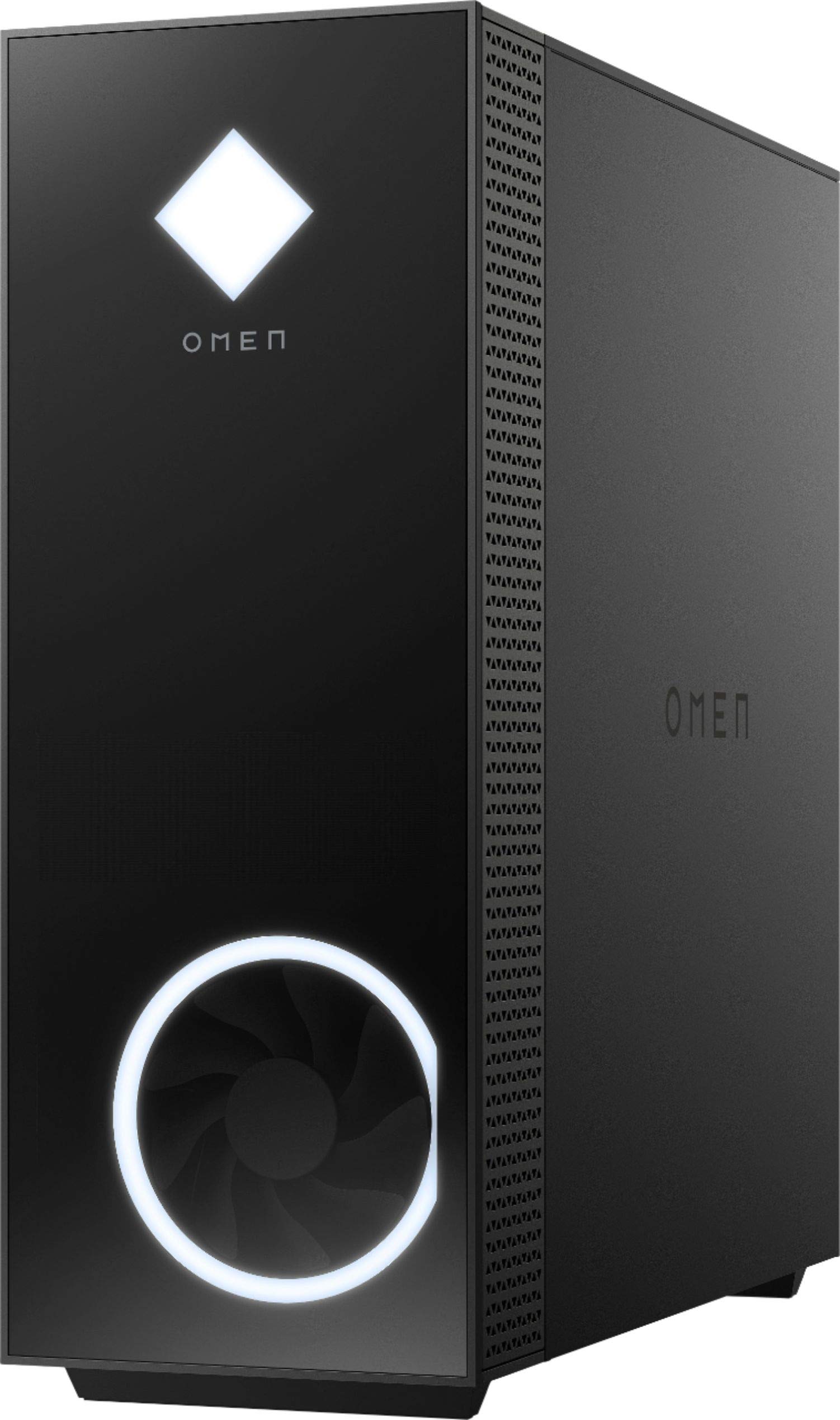 OMEN 30L Gaming Desktop Gamer Tower, GeForce RTX 3080 10GB Graphics, AMD Ryzen 7 5800X Up to 4.7 GHz (64GB DDR4 RAM | 1TB PCIe SSD | 2TB HDD) VR Ready, 750 Watts PSU, Liquid Cooling, W10P W/JTD Webcam