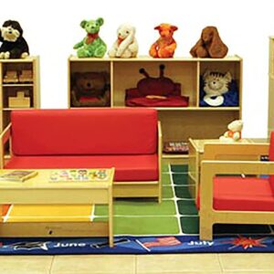 Learningground Preschool Birch School Home Living Room Set 4-Pieces