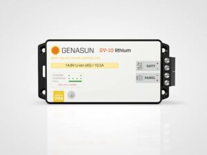 genasun gv-10-li-16.7v, 10.5 a mppt charge controller for lithium (4s li-ion) battery