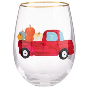 pumpkin stemless wine glasses, stemless wine glass, wine glasses set, wine cup, wine glasses stemless, fall wine glasses, stemless holiday wine glasses (1)