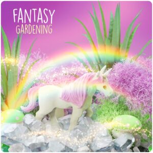 Light-Up Unicorn Terrarium Kit for Kids - Kids Birthday Easter Gifts for Kids - Best Unicorn Toys & Activities Kits Presents - Arts & Crafts for Little Girls & Boys Age 4 5 6 7 8-12 Year Old Girl Gift